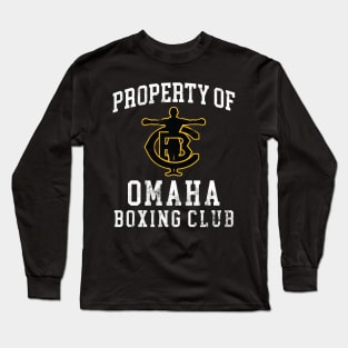 omaha nebraska (distressed) Long Sleeve T-Shirt